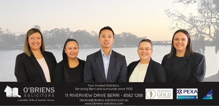 logo image for O'Briens Solicitors